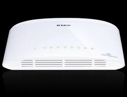 D Link 8 Port Gigabit Switch