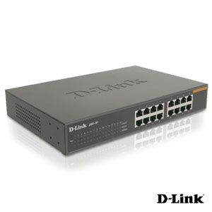 D Link 16 Port Switch